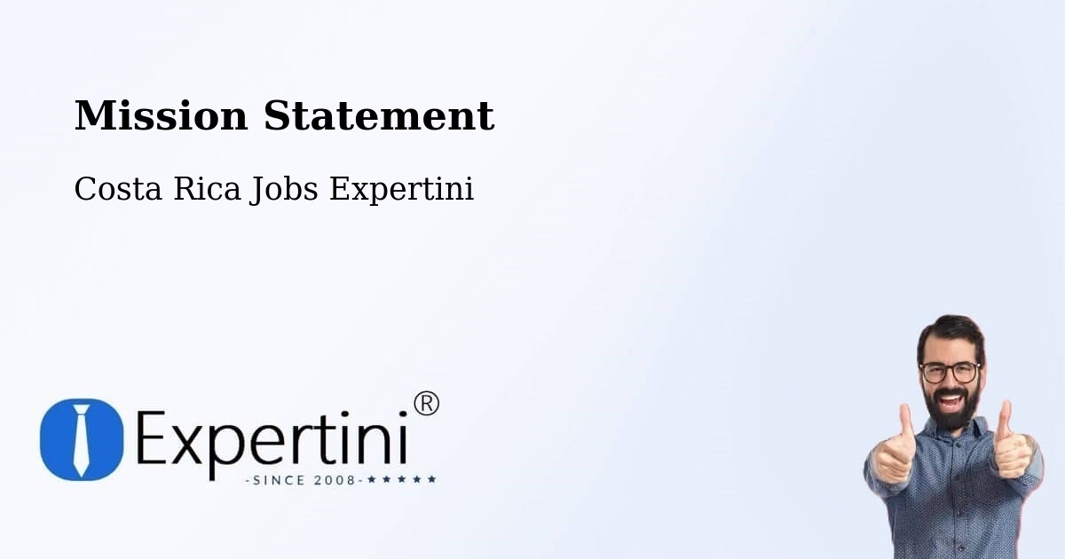 Corporate Mission – Sabanilla - Costa Rica Jobs Expertini