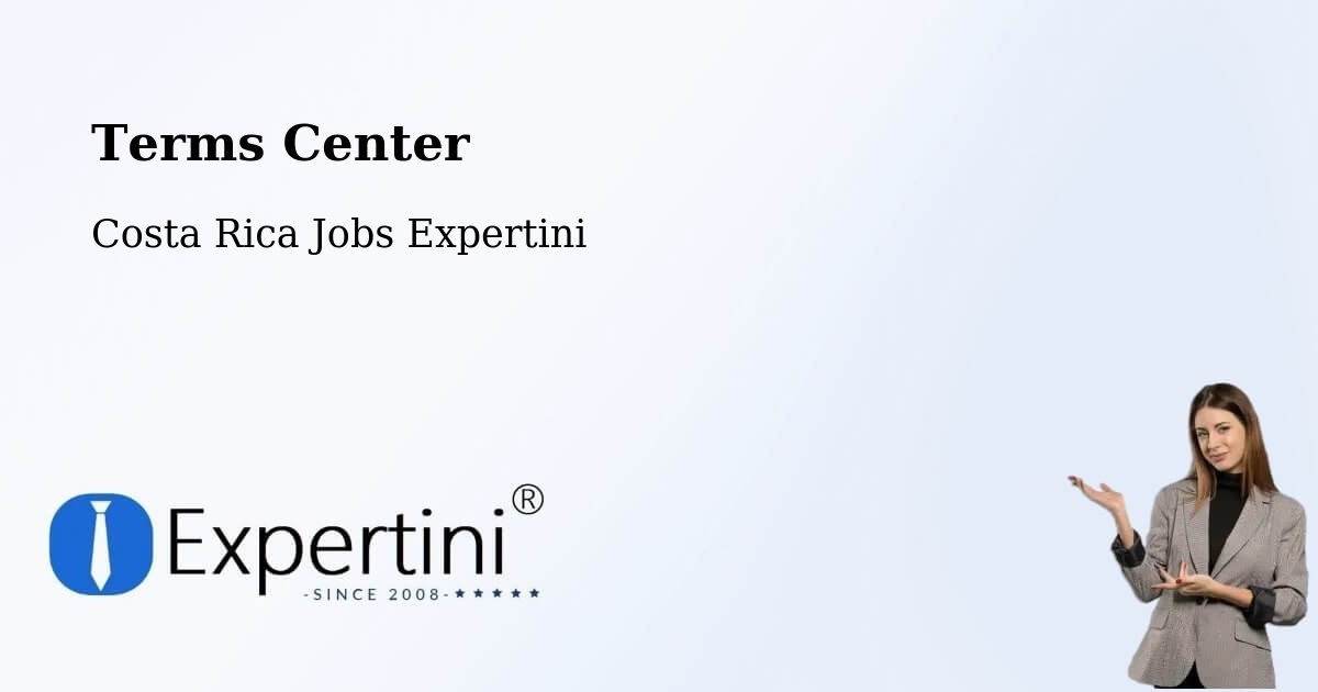 Terms of Service – Sabanilla - Costa Rica Jobs Expertini